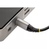 StarTech.com 1 m USB-C-kabel met topschroefvergrendeling 10 Gbit/s – USB 3.1/3.2 Gen 2 Type-C-kabel – 100 W (5 A) Power Delivery-opladen, DP-alt-modus – enkele schroefvergrendeling, USB-C-kabel voor laden/synchroniseren