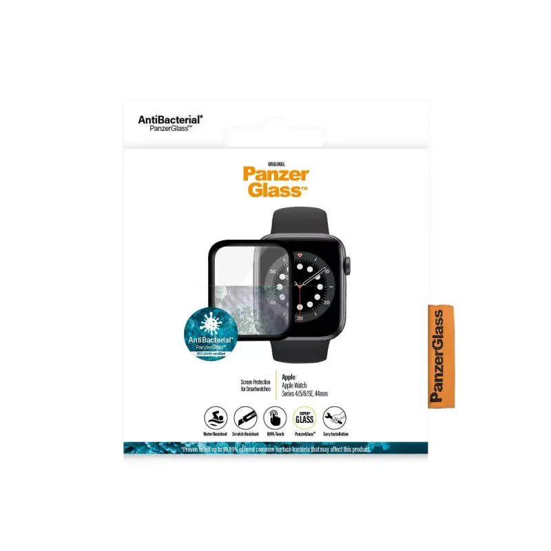 PanzerGlass ® Apple Watch Series 4 | 5 | 6 | SE 44mm | displayschermglas