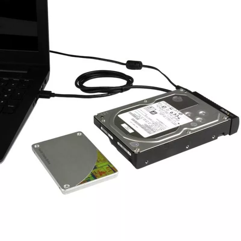 StarTech.com SATA-naar-USB-kabel – USB 3.1 (10 Gbit/s) – UASP, zwart, activiteit, werking, CE, FCC, ASMedia – ASM1351, 12 V, 0 – 60 °C