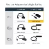 StarTech.com SATA-naar-USB-kabel – USB 3.1 (10 Gbit/s) – UASP, zwart, activiteit, werking, CE, FCC, ASMedia – ASM1351, 12 V, 0 – 60 °C