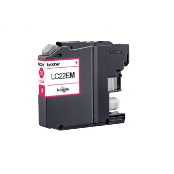 Brother LC22EM inktcartridge 1 stuk origineel magenta