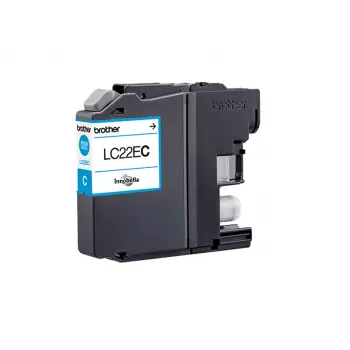 Brother LC22EC inktcartridge 1 stuk origineel cyaan