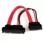 StarTech.com 15 cm Slimline SATA naar SATA adapter met stroom - F/M