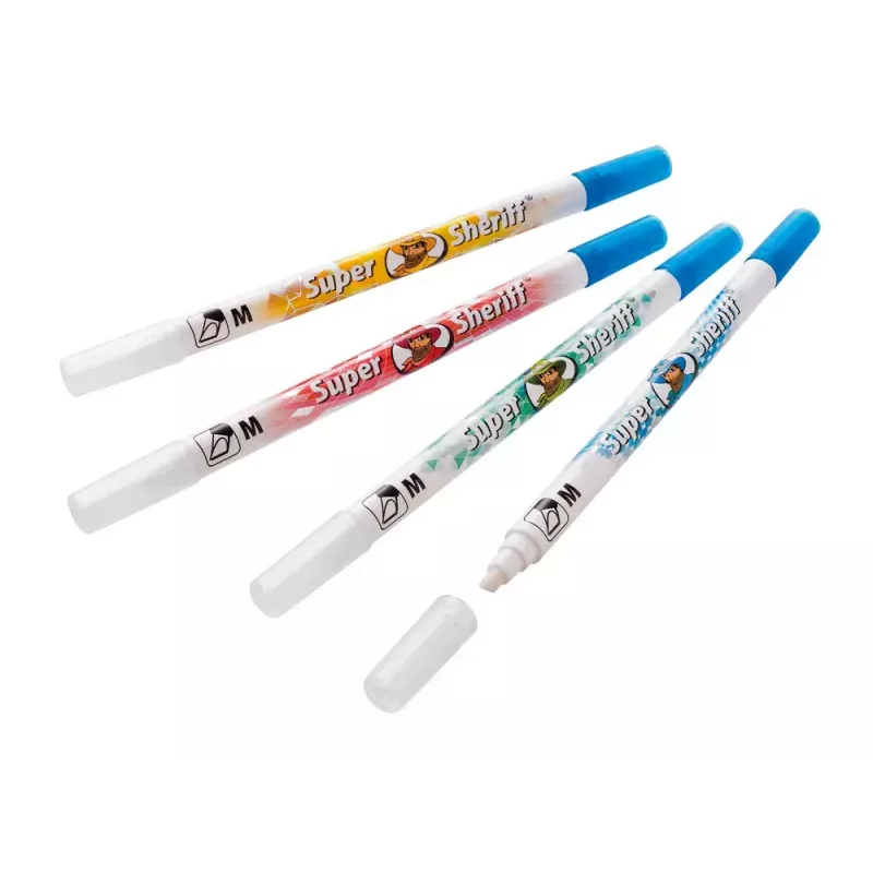 Gum Pelikan Super Sheriff veelkleurig 2 stuks