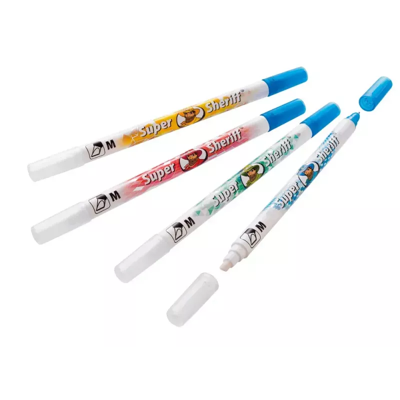 Gum Pelikan Super Sheriff veelkleurig 2 stuks