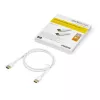 StarTech.com 3ft (1m) slanke HDMI 2.0-kabel, flexibele premium-gecertificeerde HDMI-kabel met Ethernet, UHD 4K 60Hz HDR10, robuust aramidgeweven ontwerp met TPE-mantel, wit