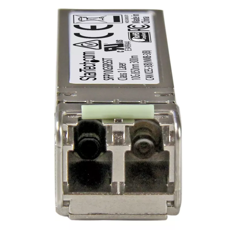 StarTech.com Cisco SFP-10G-SR-S compatibele SFP+ transceivermodule - 10GBASE-SR~Cisco SFP-10G-SR-S compatibele SFP+ module - 10GBASE-SR - 10GbE multimode vezel MMF optische transceiver - 10GE Gigabit Ethernet SFP+ - LC 300m - 850nm - DDM Cisco Firepower, ASR9000, C9300