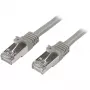 StarTech.com Cat6 patchkabel - afgeschermd (SFTP) - 5m, grijs, 5 m, Cat6, SF/UTP (S-FTP), RJ-45, RJ-45, grijs