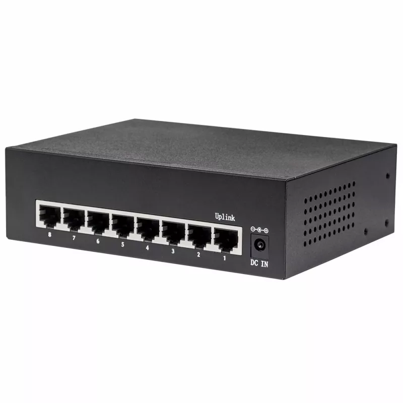 Managed switch Intellinet 8-poorts Gigabit Ethernet PoE+