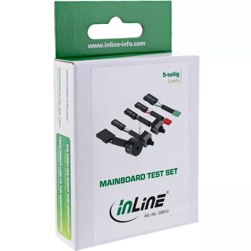 InLine testkit voor pc- en servermoederborden 5-delig InLine 59910