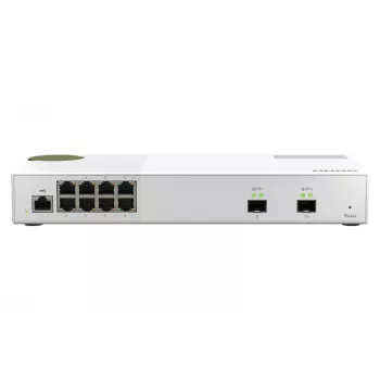 QNAP QSW-M2108-2S netwerkswitch managed L2 2.5G Ethernet (100/1000/2500) grijs