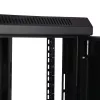 StarTech.com 2-paals 6HE wandmontage-netwerkkast met 1HE legbord, 19 inch wandgemonteerd serverrack voor data-/netwerk-/AV-/elektronica-/computerapparatuur, kleine geventileerde rackbehuizing
