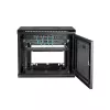 StarTech.com 2-paals 9U wandmontage-netwerkkast met 1U-legbord, 19 inch wandgemonteerd serverrack voor data-/netwerk-/AV-/elektronica-/computerapparatuur, kleine geventileerde rackbehuizing