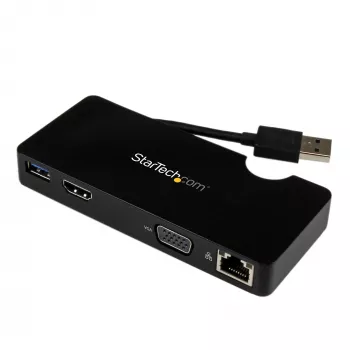 StarTech.com reisdockingstation voor laptops – HDMI of VGA – USB 3.0