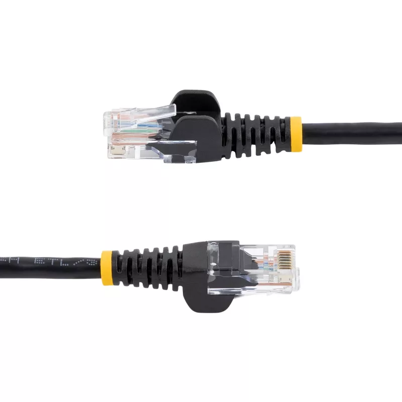 StarTech.com Cat5e-patchkabel met RJ45-stekkers zonder vergrendelnok – 5 m, zwart