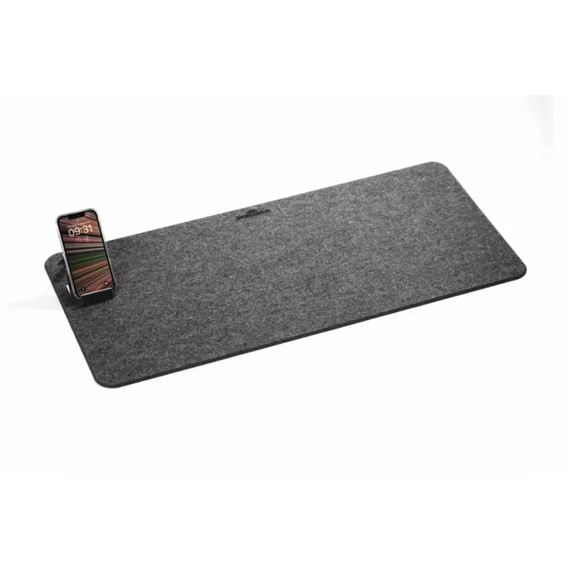 Bureaubladonderlegger Durable 708158 PET-vilt antraciet 700x330x4 mm