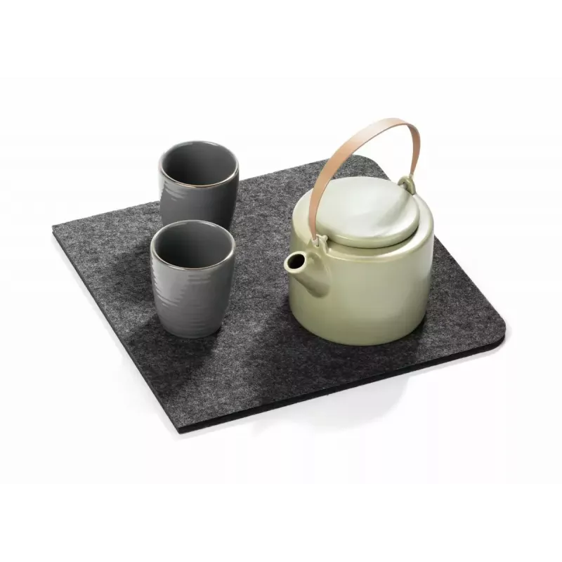 Bureaubladonderlegger Durable 708158 PET-vilt antraciet 700x330x4 mm