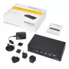 StarTech.com 4-poorts HDMI KVM-switch - USB 3.0 - 1080p, 1920 x 1080 pixels, rackmontage, zwart