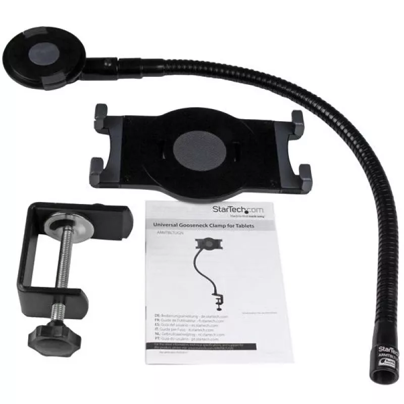 StarTech.com zwanenhals-tablethouder – buigbare tabletarm, tablet/UMPC, actieve houder, binnen, zwart