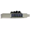 StarTech.com 7-poorts PCI Express USB 3.0-kaart – standaard- en low-profile-ontwerp