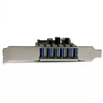 StarTech.com 7-poorts PCI Express USB 3.0-kaart – standaard- en low-profile-ontwerp