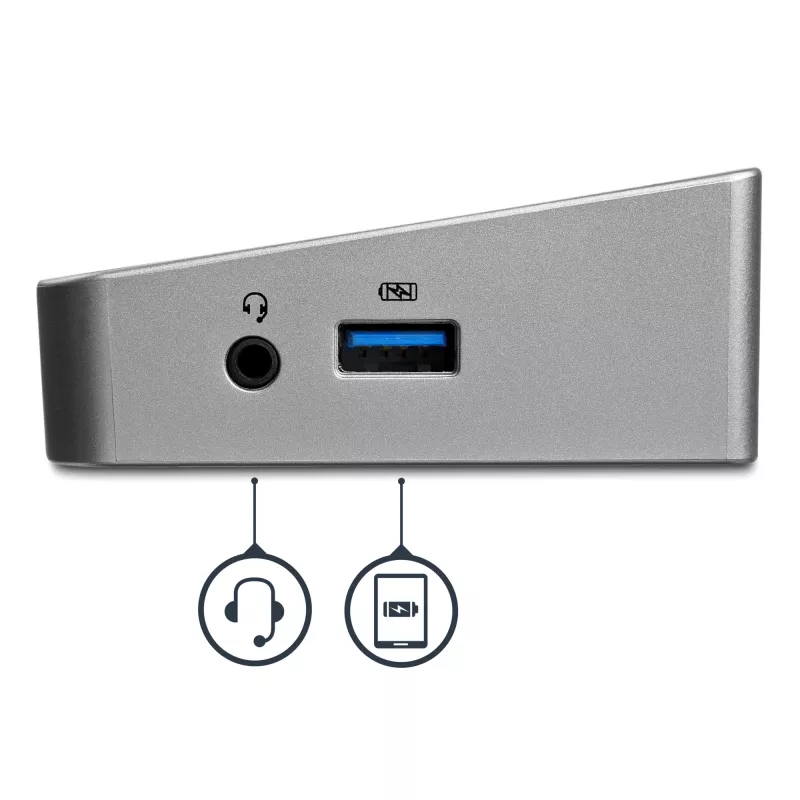 StarTech.com triple-monitor USB 3.0-dockingstation - 1x HDMI - 2x DisplayPort