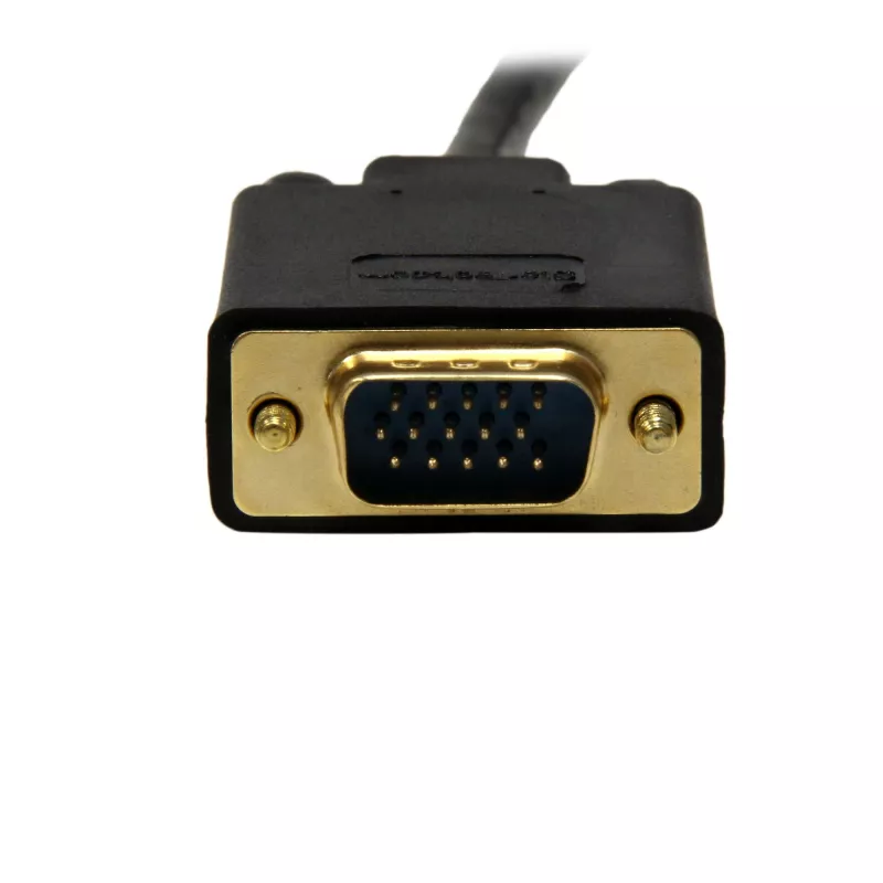 StarTech.com 1,8 m DisplayPort-naar-VGA-kabel – actieve DisplayPort-naar-VGA-adapterkabel – 1080p-video – DP-naar-VGA-monitorkabel – DP 1.2-naar-VGA-converter – vergrendelbare DP-stekker