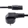 StarTech.com 3m (10ft) computernetkabel, 18AWG, EU Schuko naar C13 netkabel, 250V 10A, zwarte vervangende AC-kabel, TV-/monitornetkabel, Schuko CEE 7/7 naar IEC 60320 C13 netkabel - pc-voedingskabel