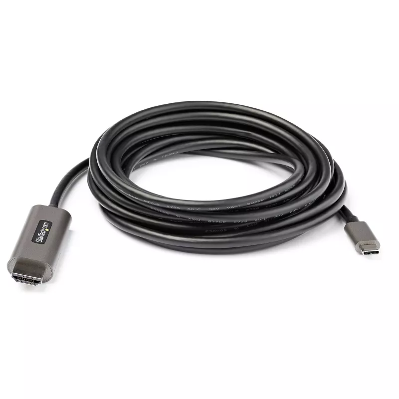 StarTech.com 4m USB-C-naar-HDMI-kabel 4K 60Hz met HDR10 – Ultra HD USB Type-C-naar-4K HDMI 2.0b videoadapterkabel – USB-C-naar-HDMI HDR monitor-/displayconverter – DP 1.4 Alt Mode HBR3