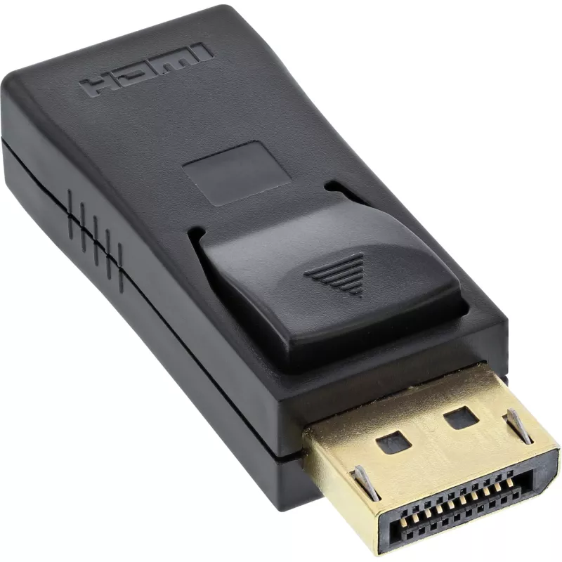 InLine DisplayPort adapter DisplayPort stekker / HDMI bus zwart
