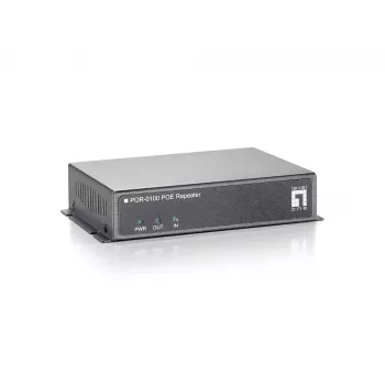 LevelOne PoE repeater, cascadeerbaar, IEEE 802.3x, full-duplex, half-duplex, LAN, Power, FCC, CE, 0 - 50 °C, 5 - 95%