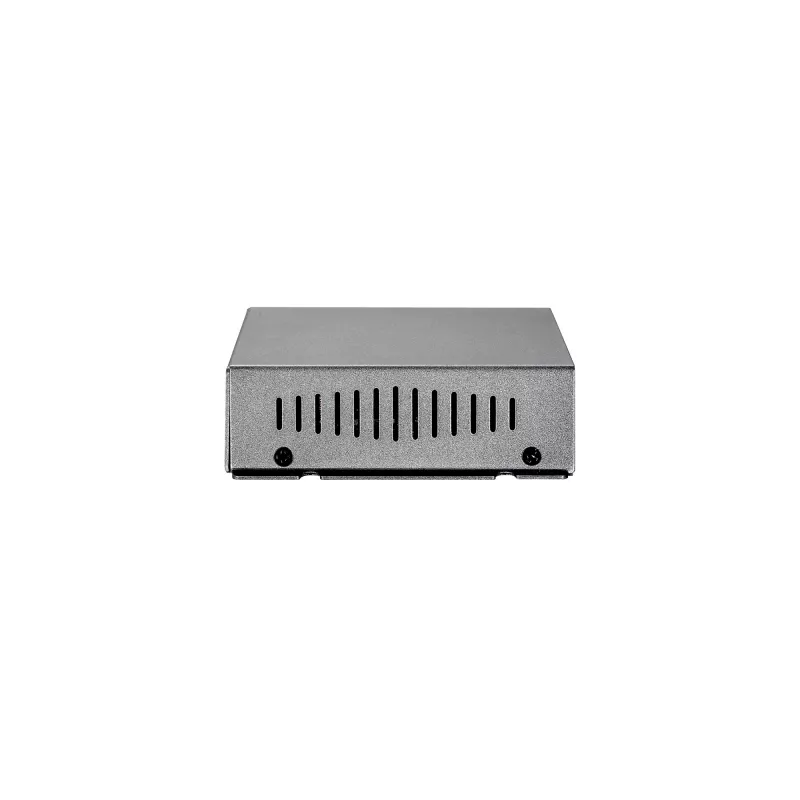 LevelOne POR-0100 PoE-repeater, cascadeerbaar, 2x Fast Ethernet, 10Base-T/100Base-TX, grijs