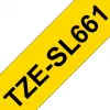 Brother TZE-SL661 etikettenband zwart op geel