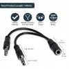 StarTech.com 3,5-mm-4-posities-naar-2x-3-posities-3,5-mm-headset-splitter-adapter – bus/stekker