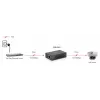 LevelOne POR-0101 PoE+-repeater, 2x Fast Ethernet, 10Base-T/100Base-TX, tot 100 m, grijs