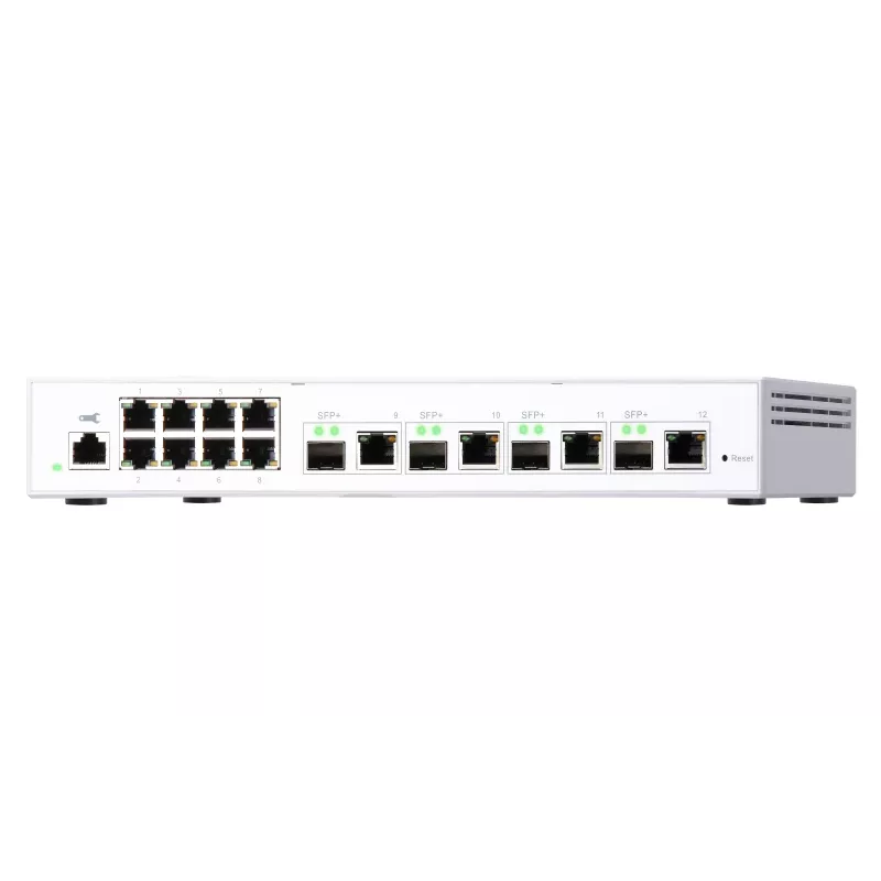QNAP QSW-M408-4C netwerk-switch managed L2 Gigabit Ethernet (10/100/1000) wit