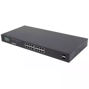 Unmanaged switch Intellinet 16-poorts Gigabit Ethernet PoE+ 370W
