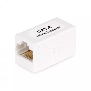 StarTech.com RJ45-koppeling 5-pack, inline Cat6-koppeling, bus-naar-bus (B/B) T568-connector, ongeïsoleerde Ethernet-kabelverlenging