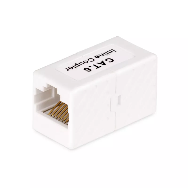 StarTech.com RJ45-koppeling 5-pack, inline Cat6-koppeling, bus-naar-bus (B/B) T568-connector, ongeïsoleerde Ethernet-kabelverlenging