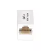 StarTech.com RJ45-koppeling 5-pack, inline Cat6-koppeling, bus-naar-bus (B/B) T568-connector, ongeïsoleerde Ethernet-kabelverlenging