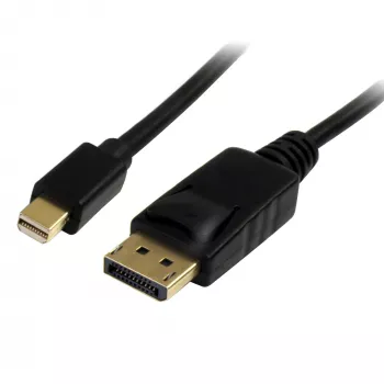 StarTech.com 3m (10ft) Mini DisplayPort naar DisplayPort 1.2-kabel - 4K x 2K UHD Mini DisplayPort naar DisplayPort-adapterkabel - Mini DP naar DP-kabel voor monitor - mDP naar DP-converterkabel