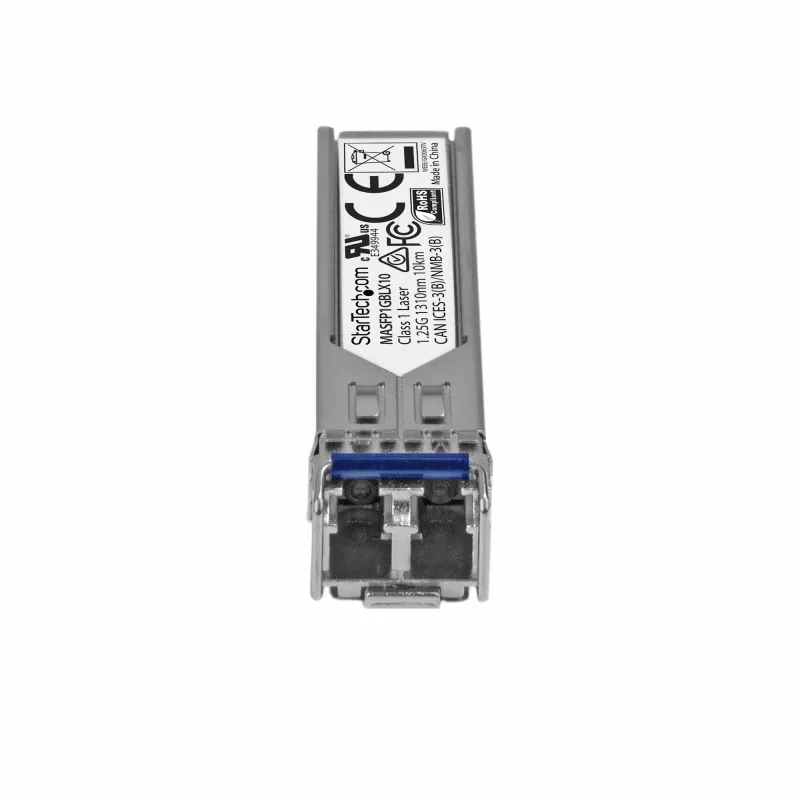 StarTech.com Cisco Meraki MA-SFP-1GB-LX10 compatibele SFP-transceivermodule – 1000BASE-LX – 1GbE singlemode glasvezel-SMF optische transceiver – 1GE Gigabit Ethernet-SFP – LC 10 km – 1310 nm – DDM Cisco Meraki MS225, MX400, MS250