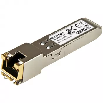 StarTech.com Cisco Meraki MA-SFP-1GB-TX compatibele SFP-module - 1000BASE-T - SFP naar RJ45 Cat6/Cat5e - 10/100/1000 Mbit/s - RJ-45 100 m - Cisco Meraki MS225, MX400, MS250