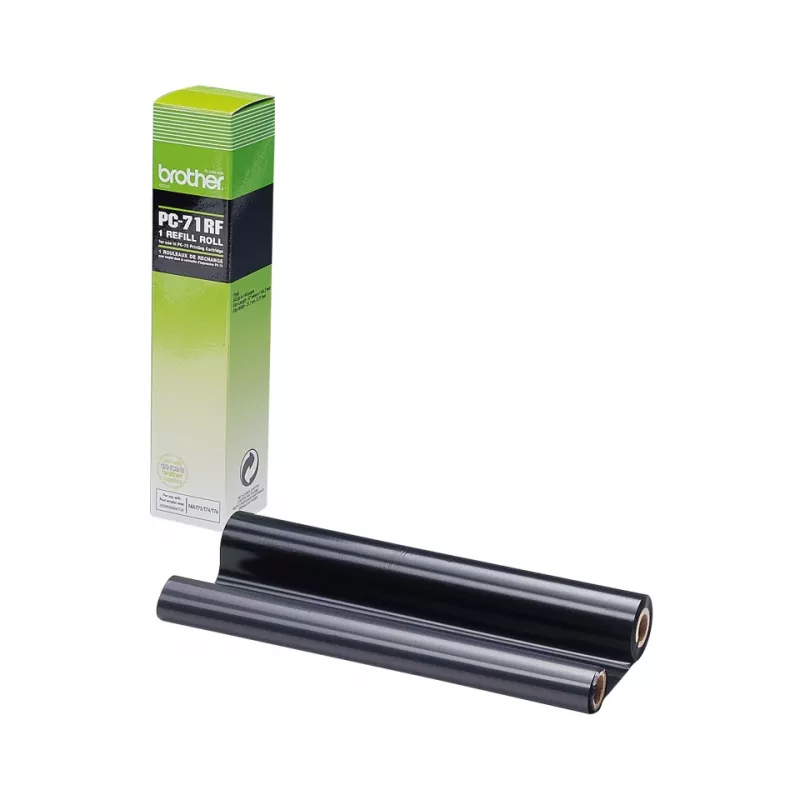 Brother PC-71RF faxaccessoire faxrol 144 pagina's zwart 1 stuk