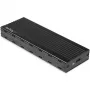 StarTech.com M2E1BMU31C USB-C 10 Gbps naar M.2 NVMe SSD-behuizing, PCIe, USB 3.1 Gen 2, 1 GB/s, Thunderbolt 3-compatibel, aluminium, zwart