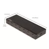 StarTech.com M2E1BMU31C USB-C 10 Gbps naar M.2 NVMe SSD-behuizing, PCIe, USB 3.1 Gen 2, 1 GB/s, Thunderbolt 3-compatibel, aluminium, zwart