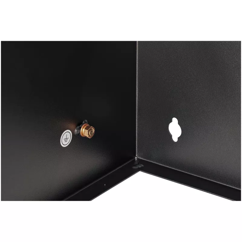 StarTech.com WALLMOUNT6 6U wandbeugel voor patchpaneel, 19 inch, 35,5 cm diep, staal, zwart