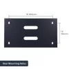StarTech.com WALLMOUNT6 6U wandbeugel voor patchpaneel, 19 inch, 35,5 cm diep, staal, zwart
