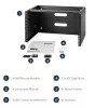 StarTech.com WALLMOUNT6 6U wandbeugel voor patchpaneel, 19 inch, 35,5 cm diep, staal, zwart