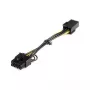StarTech.com PCIEX68ADAP PCI Express 6-pins naar 8-pins voedingsadapterkabel, 6-pins (v) naar 8-pins (m), 15,5 cm, zwart